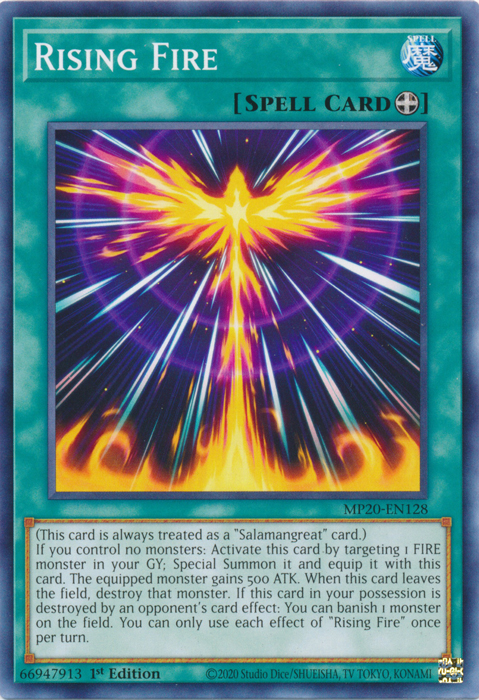 Rising Fire [MP20-EN128] Common | Tables and Towers