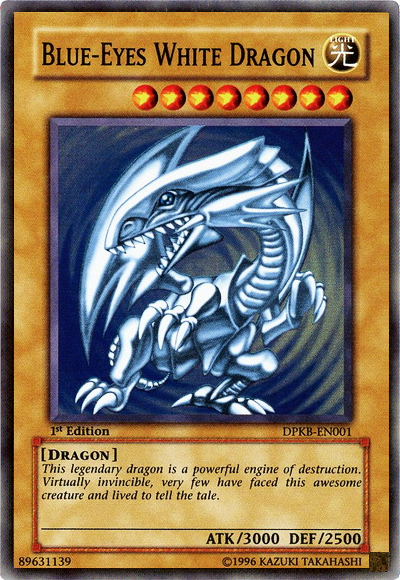 Blue-Eyes White Dragon [DPKB-EN001] Super Rare | Tables and Towers