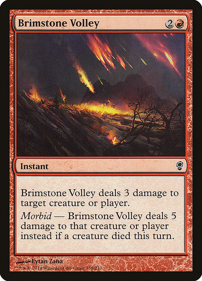 Brimstone Volley [Conspiracy] | Tables and Towers