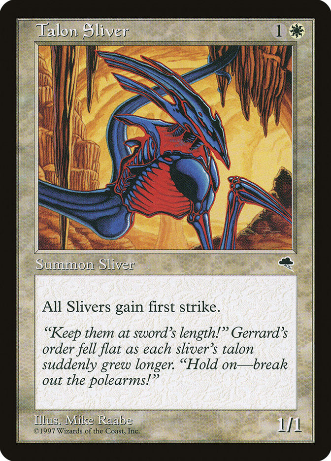 Talon Sliver [Tempest] | Tables and Towers