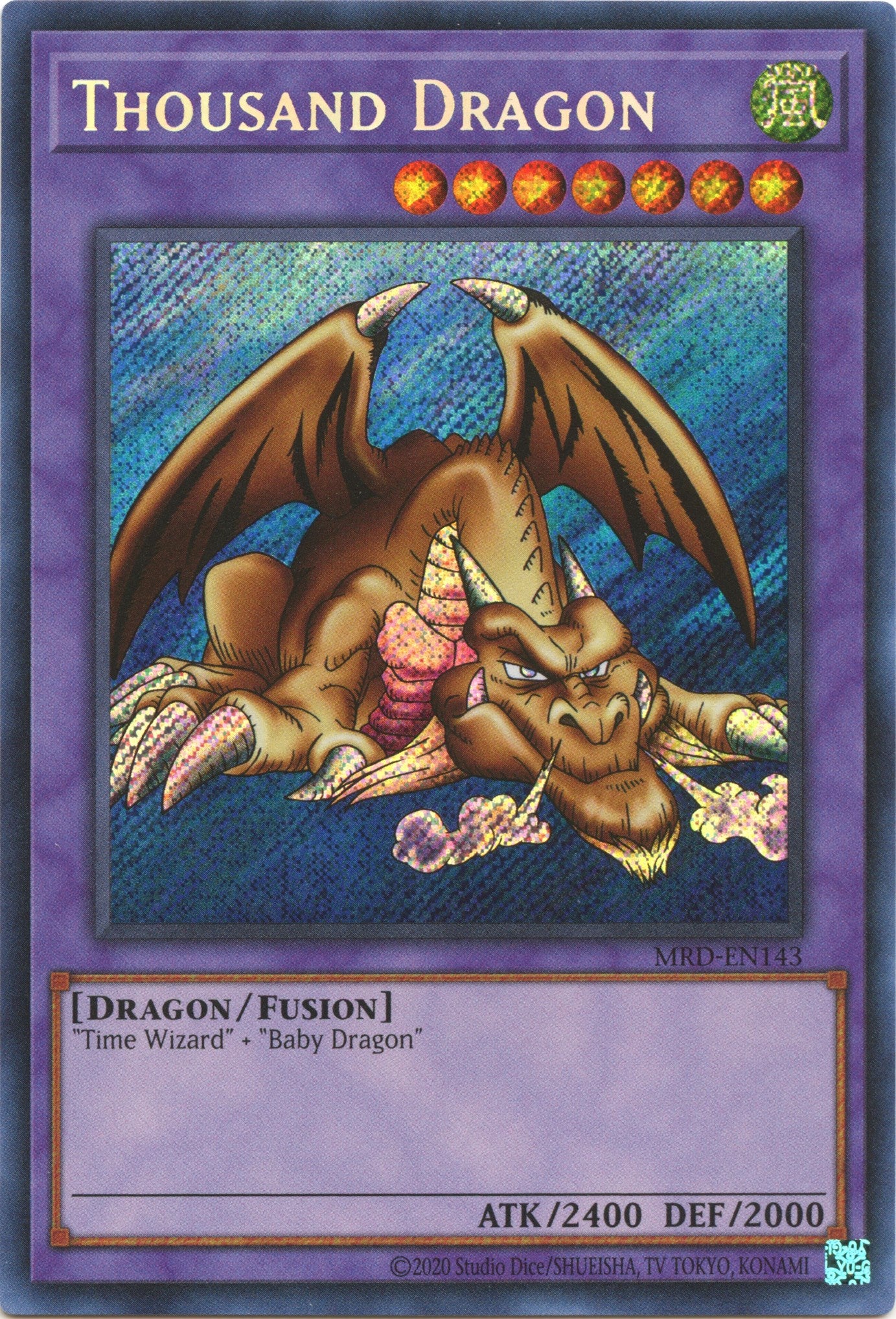 Thousand Dragon (25th Anniversary) [MRD-EN143] Secret Rare | Tables and Towers