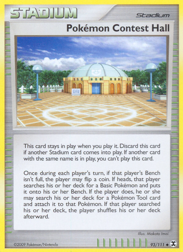 Pokemon Contest Hall (93/111) [Platinum: Rising Rivals] | Tables and Towers