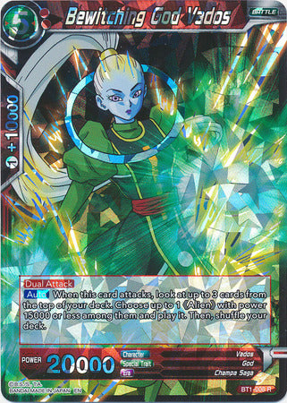 Bewitching God Vados (Shatterfoil) (BT1-008) [Dragon Brawl] | Tables and Towers