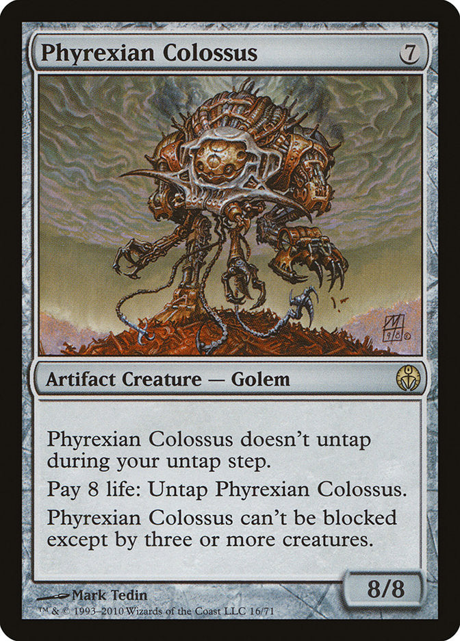 Phyrexian Colossus [Duel Decks: Phyrexia vs. the Coalition] | Tables and Towers