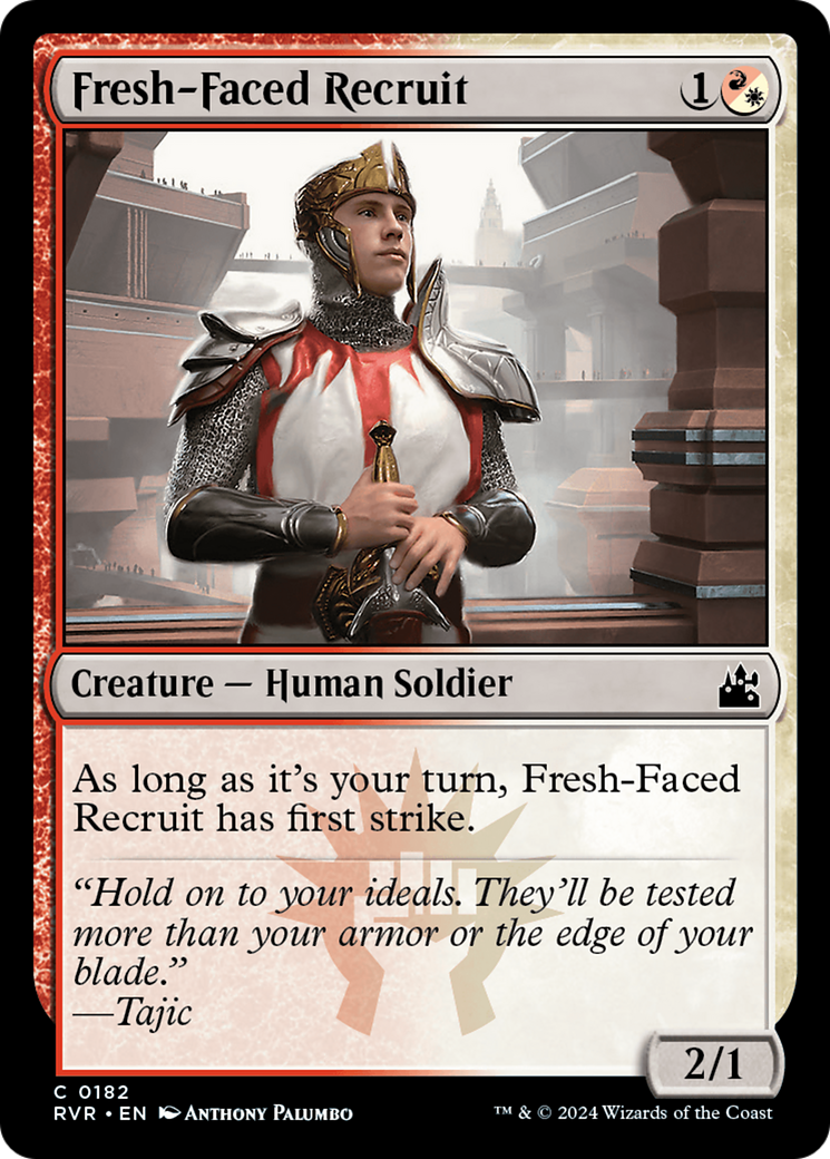 Fresh-Faced Recruit [Ravnica Remastered] | Tables and Towers