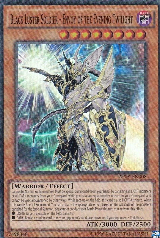 Black Luster Soldier - Envoy of the Evening Twilight [AP08-EN008] Super Rare | Tables and Towers