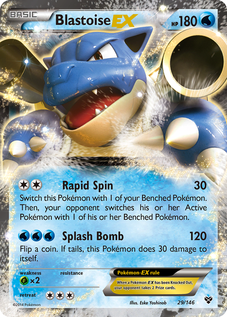 Blastoise EX (29/146) [XY: Base Set] | Tables and Towers