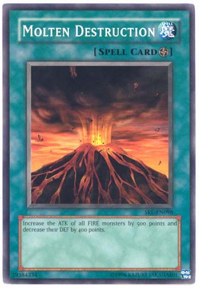 Molten Destruction [SRL-098] Common | Tables and Towers