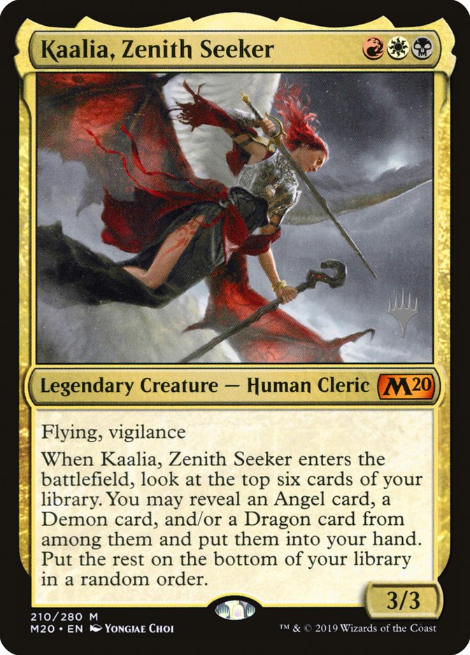 Kaalia, Zenith Seeker (Promo Pack) [Core Set 2020 Promos] | Tables and Towers