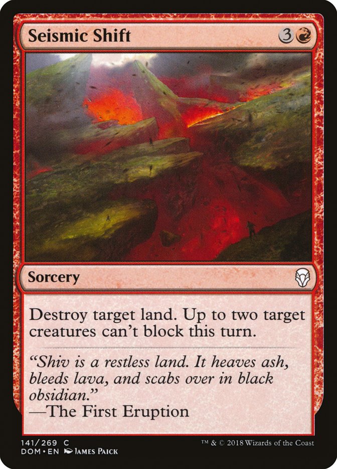 Seismic Shift [Dominaria] | Tables and Towers