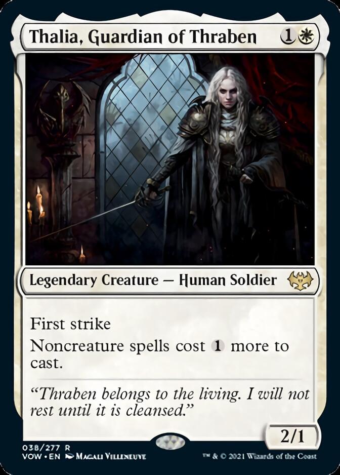 Thalia, Guardian of Thraben [Innistrad: Crimson Vow] | Tables and Towers