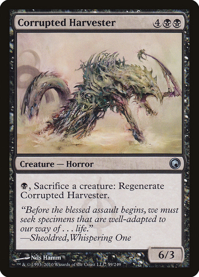 Corrupted Harvester [Scars of Mirrodin] | Tables and Towers