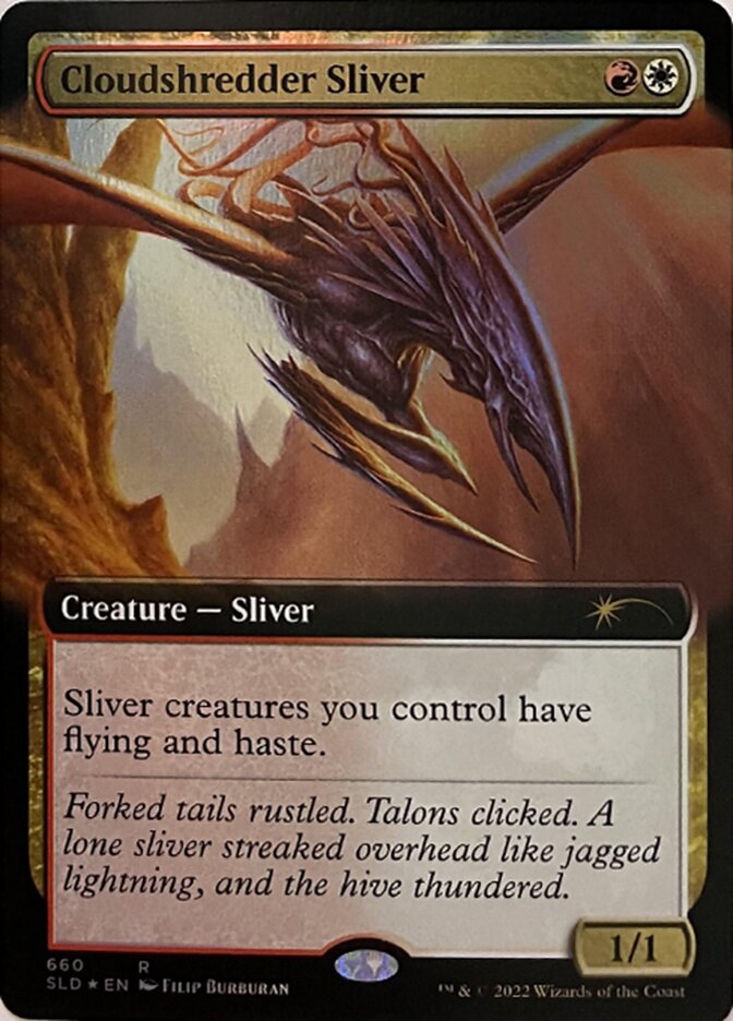 Cloudshredder Sliver (Extended Art) [Secret Lair Drop Promos] | Tables and Towers