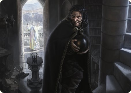 Grima, Saruman's Footman Art Card [The Lord of the Rings: Tales of Middle-earth Art Series] | Tables and Towers