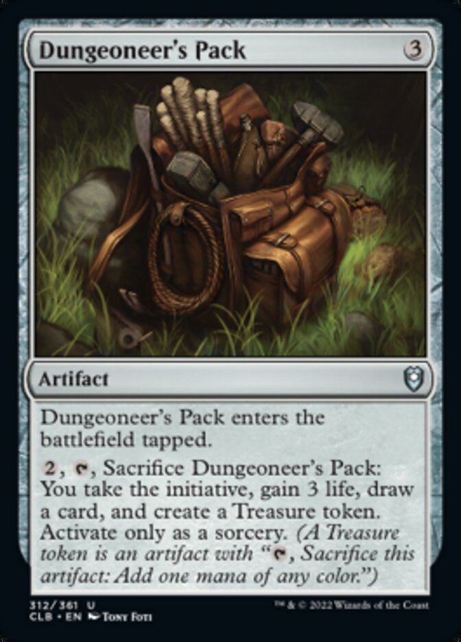 Dungeoneer's Pack [Commander Legends: Battle for Baldur's Gate] | Tables and Towers