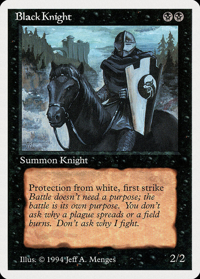 Black Knight [Summer Magic / Edgar] | Tables and Towers