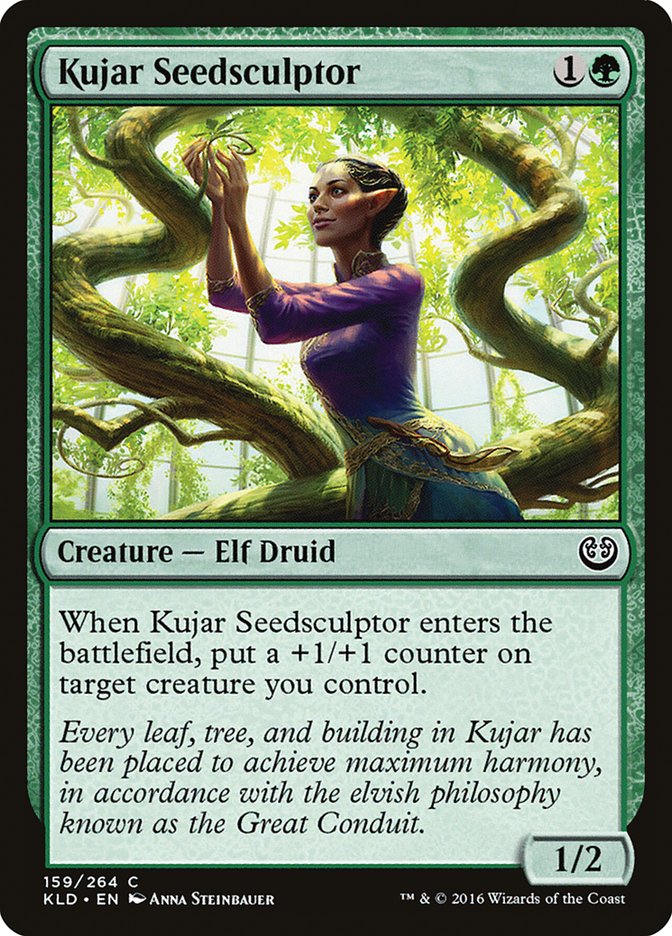 Kujar Seedsculptor [Kaladesh] | Tables and Towers