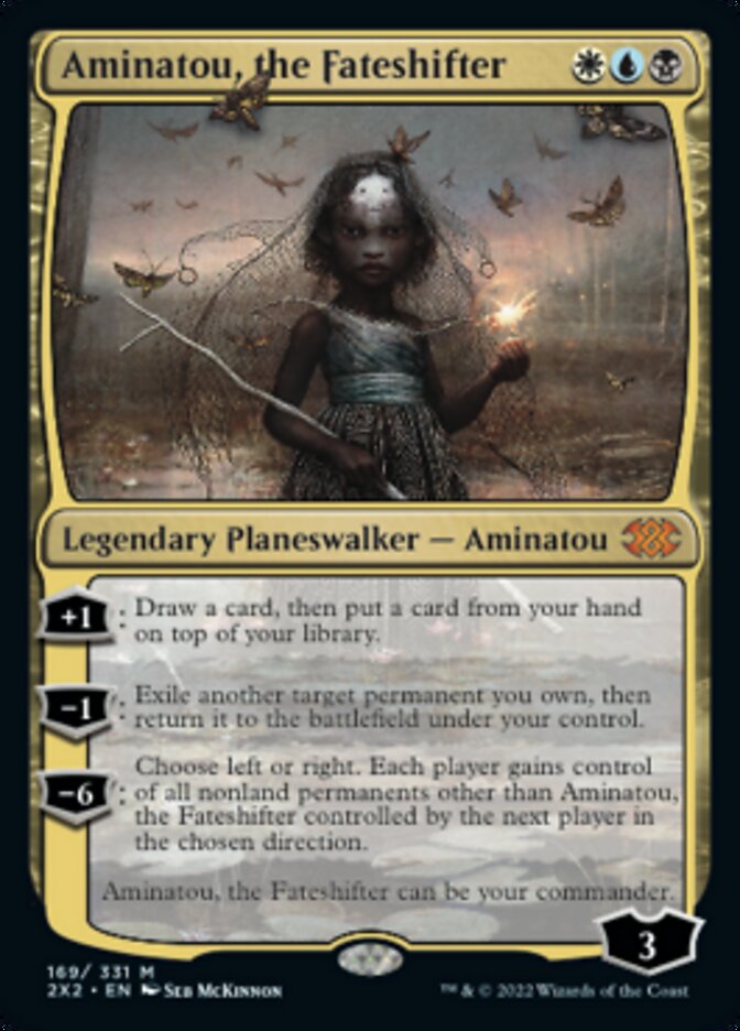 Aminatou, the Fateshifter [Double Masters 2022] | Tables and Towers