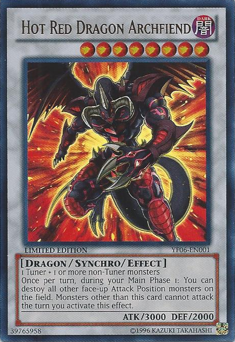 Hot Red Dragon Archfiend [YF06-EN001] Ultra Rare | Tables and Towers