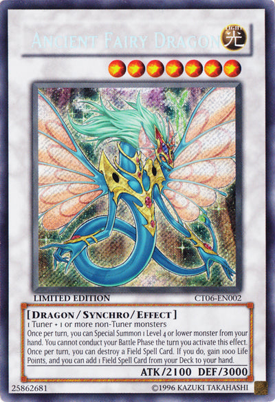 Ancient Fairy Dragon [CT06-EN002] Secret Rare | Tables and Towers