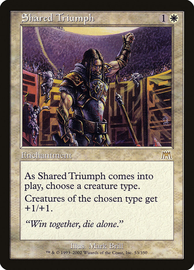 Shared Triumph [Onslaught] | Tables and Towers