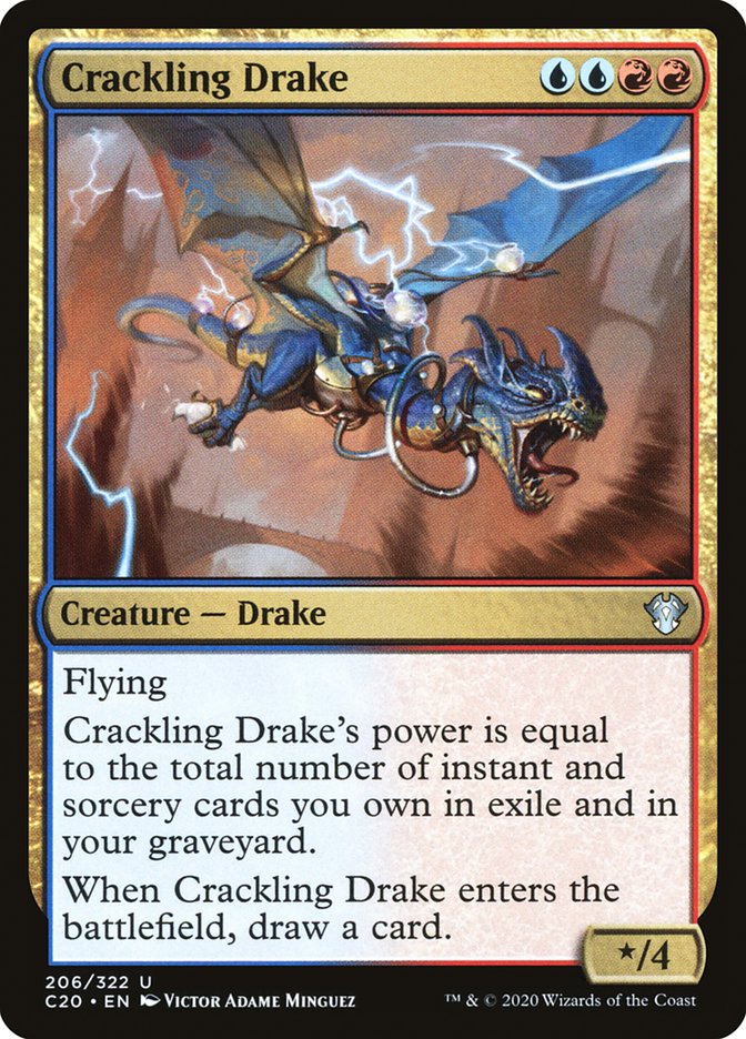 Crackling Drake [Commander 2020] | Tables and Towers