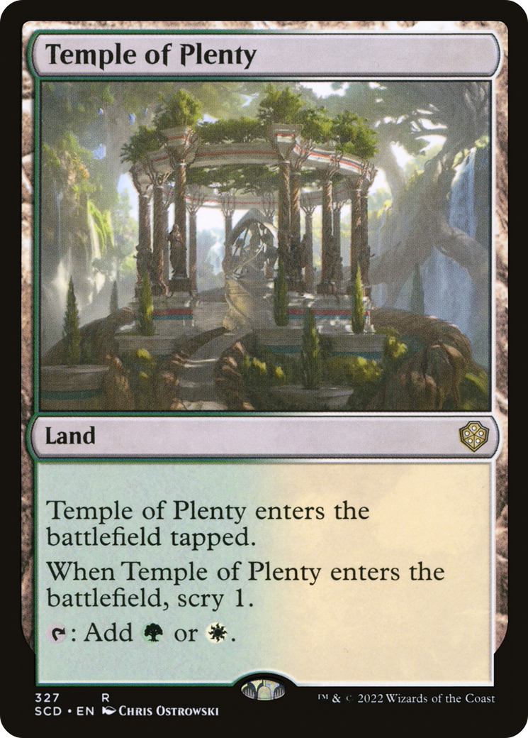 Temple of Plenty [Starter Commander Decks] | Tables and Towers