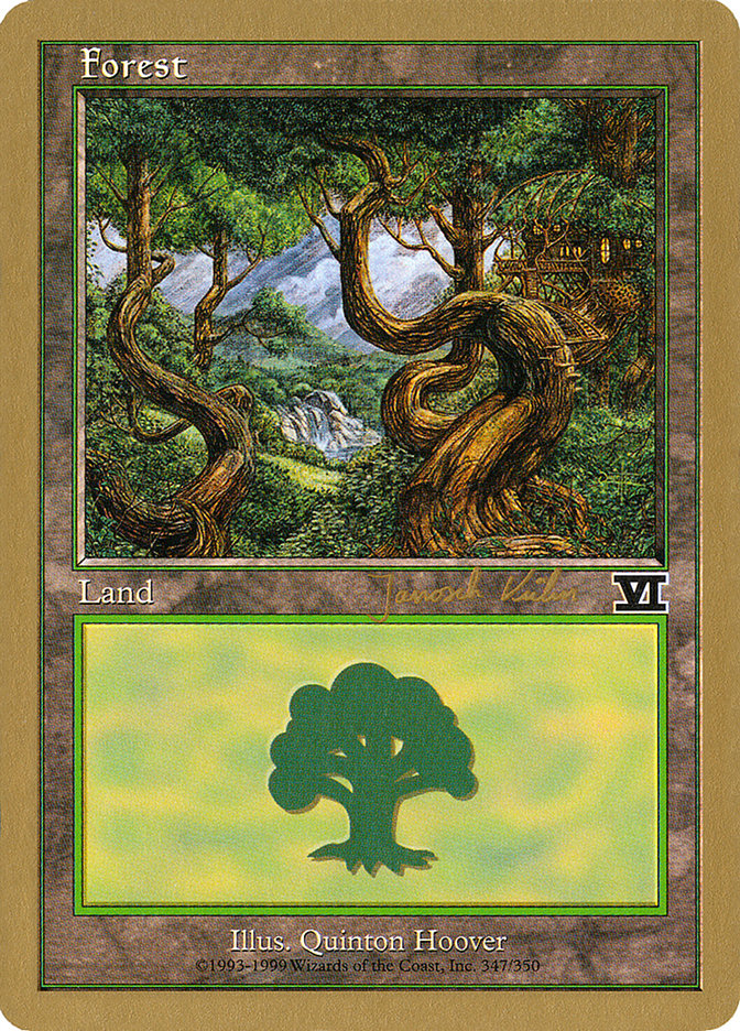 Forest (jk347) (Janosch Kuhn) [World Championship Decks 2000] | Tables and Towers