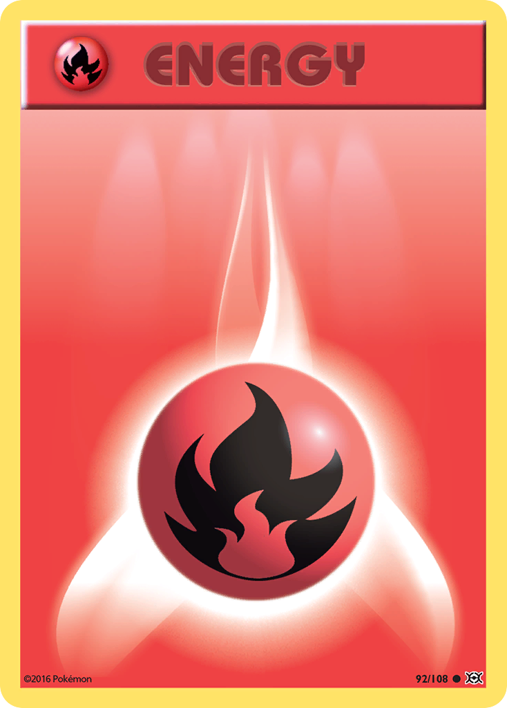 Fire Energy (92/108) [XY: Evolutions] | Tables and Towers