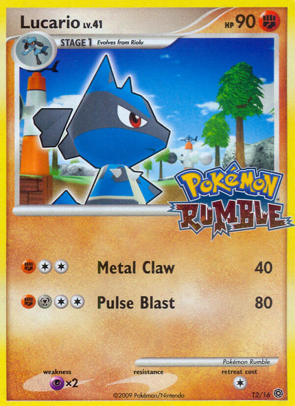 Lucario (12/16) [Pokémon Rumble] | Tables and Towers