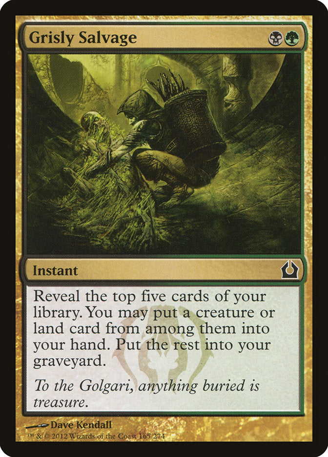 Grisly Salvage [Return to Ravnica] | Tables and Towers