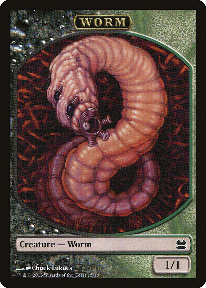 Worm Token [Modern Masters Tokens] | Tables and Towers