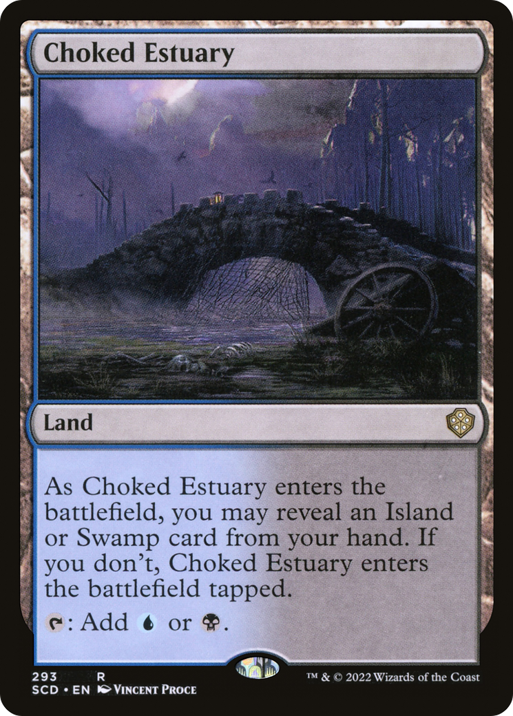 Choked Estuary [Starter Commander Decks] | Tables and Towers