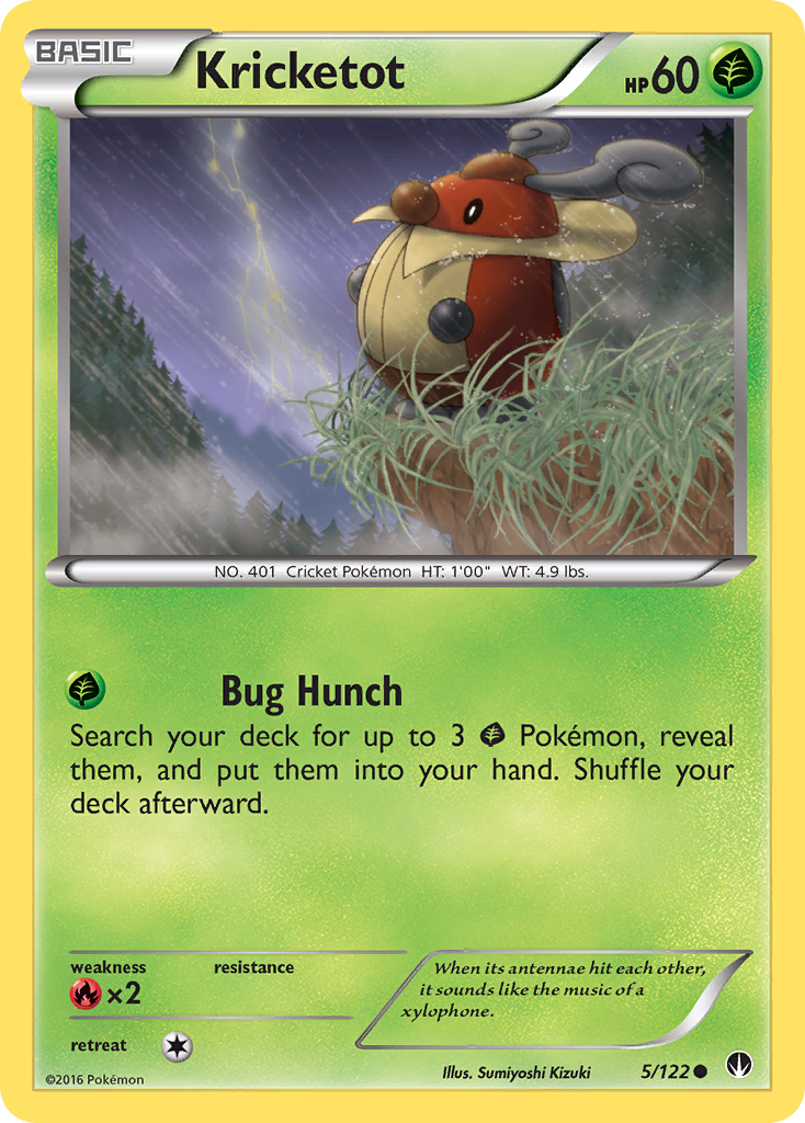 Kricketot (5/122) [XY: BREAKpoint] | Tables and Towers