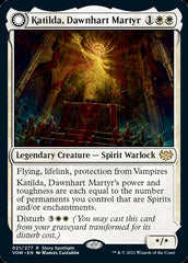 Katilda, Dawnhart Martyr // Katilda's Rising Dawn [Innistrad: Crimson Vow] | Tables and Towers