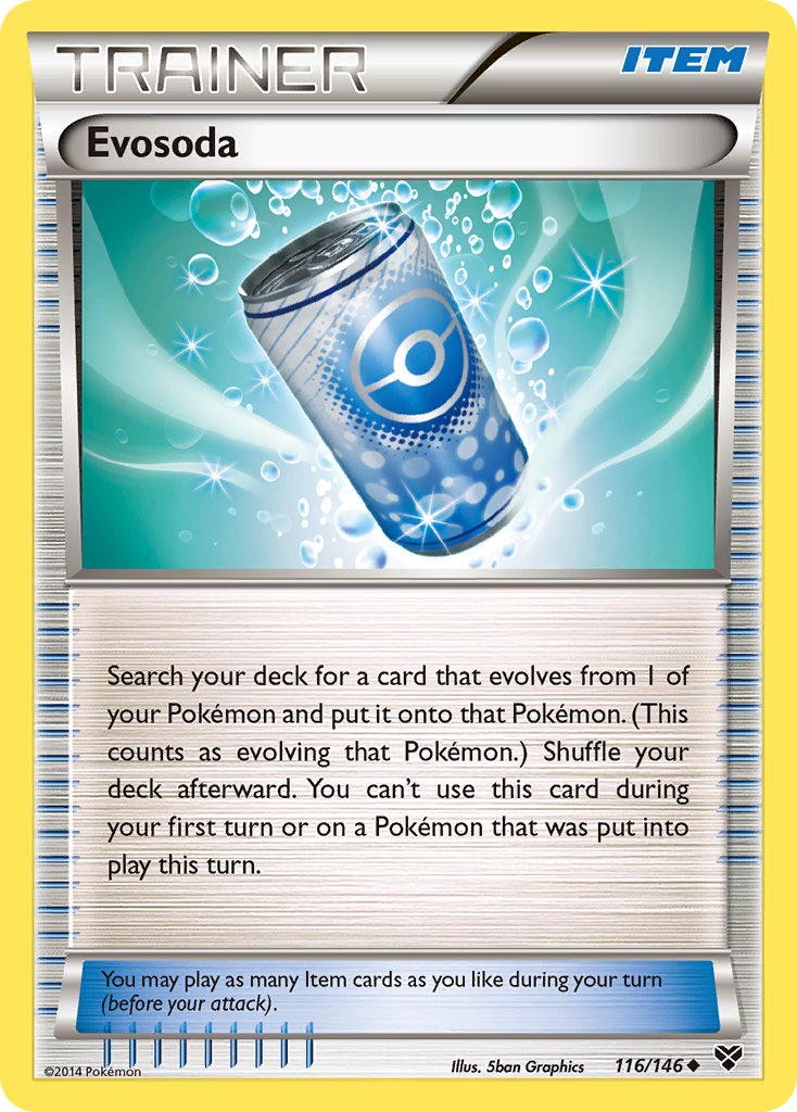 Evosoda (116/146) [XY: Base Set] | Tables and Towers