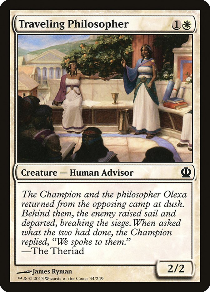 Traveling Philosopher [Theros] | Tables and Towers