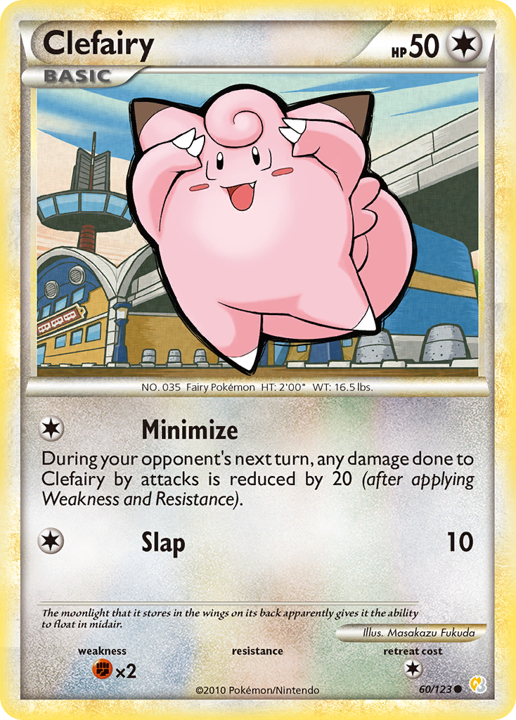 Clefairy (60/123) [HeartGold & SoulSilver: Base Set] | Tables and Towers