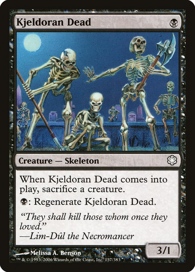 Kjeldoran Dead [Coldsnap Theme Decks] | Tables and Towers