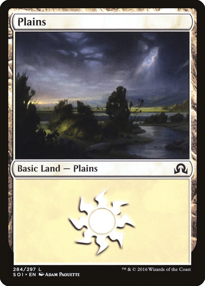 Plains (284) [Shadows over Innistrad] | Tables and Towers