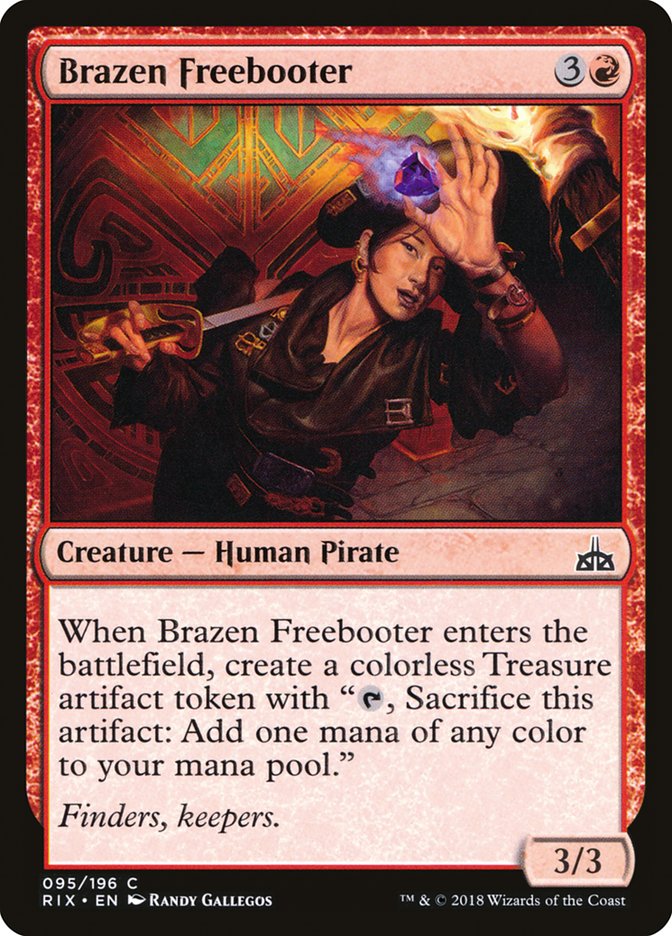 Brazen Freebooter [Rivals of Ixalan] | Tables and Towers