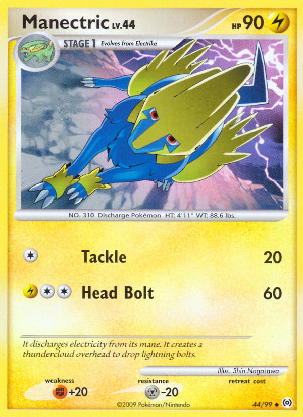 Manectric (44/99) [Platinum: Arceus] | Tables and Towers