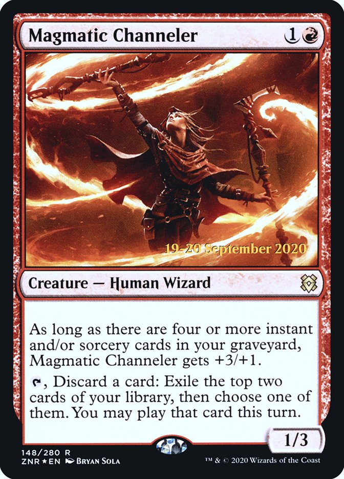 Magmatic Channeler [Zendikar Rising Prerelease Promos] | Tables and Towers