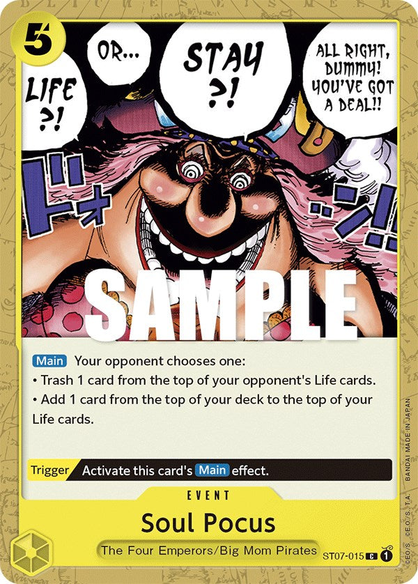 Soul Pocus [Starter Deck: Big Mom Pirates] | Tables and Towers