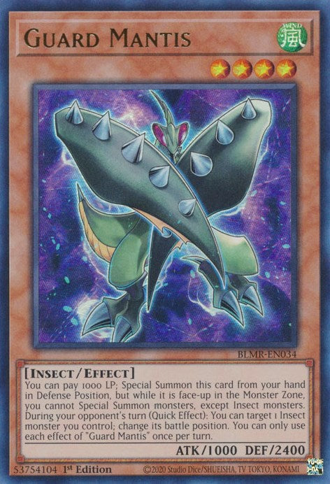 Guard Mantis [BLMR-EN034] Ultra Rare | Tables and Towers