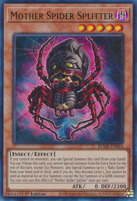 Mother Spider Splitter [BLMR-EN044] Ultra Rare | Tables and Towers