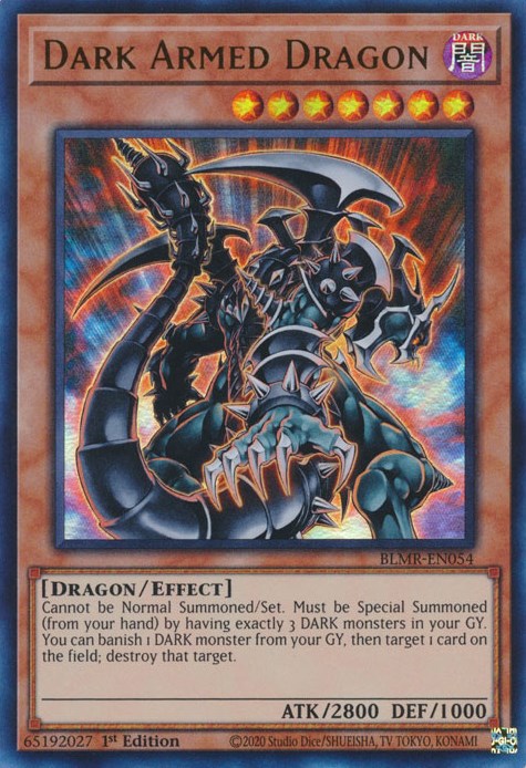 Dark Armed Dragon [BLMR-EN054] Ultra Rare | Tables and Towers