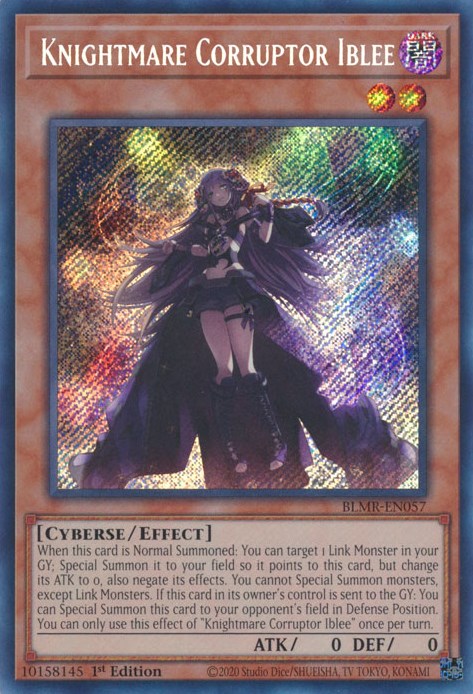 Knightmare Corruptor Iblee [BLMR-EN057] Secret Rare | Tables and Towers