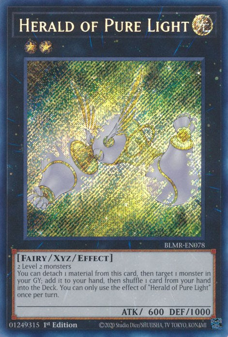 Herald of Pure Light [BLMR-EN078] Secret Rare | Tables and Towers