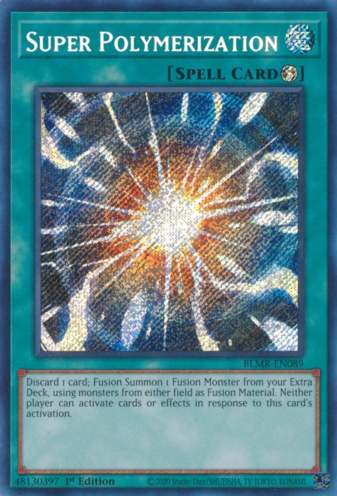 Super Polymerization [BLMR-EN089] Secret Rare | Tables and Towers